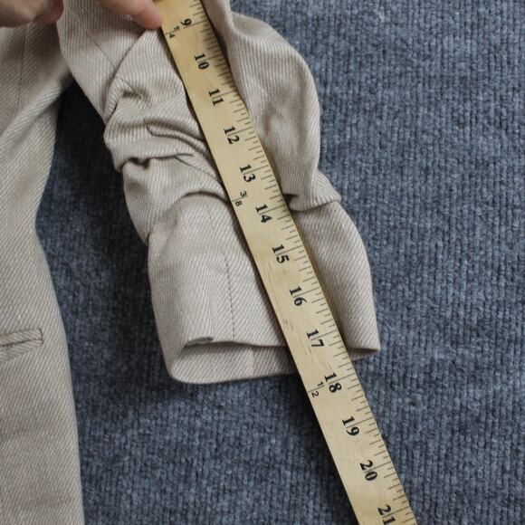 Veronica Beard Blazer Women 4 Kimmel Dickey Jacket Tan Classic Workwear Business - Picture 14 of 14